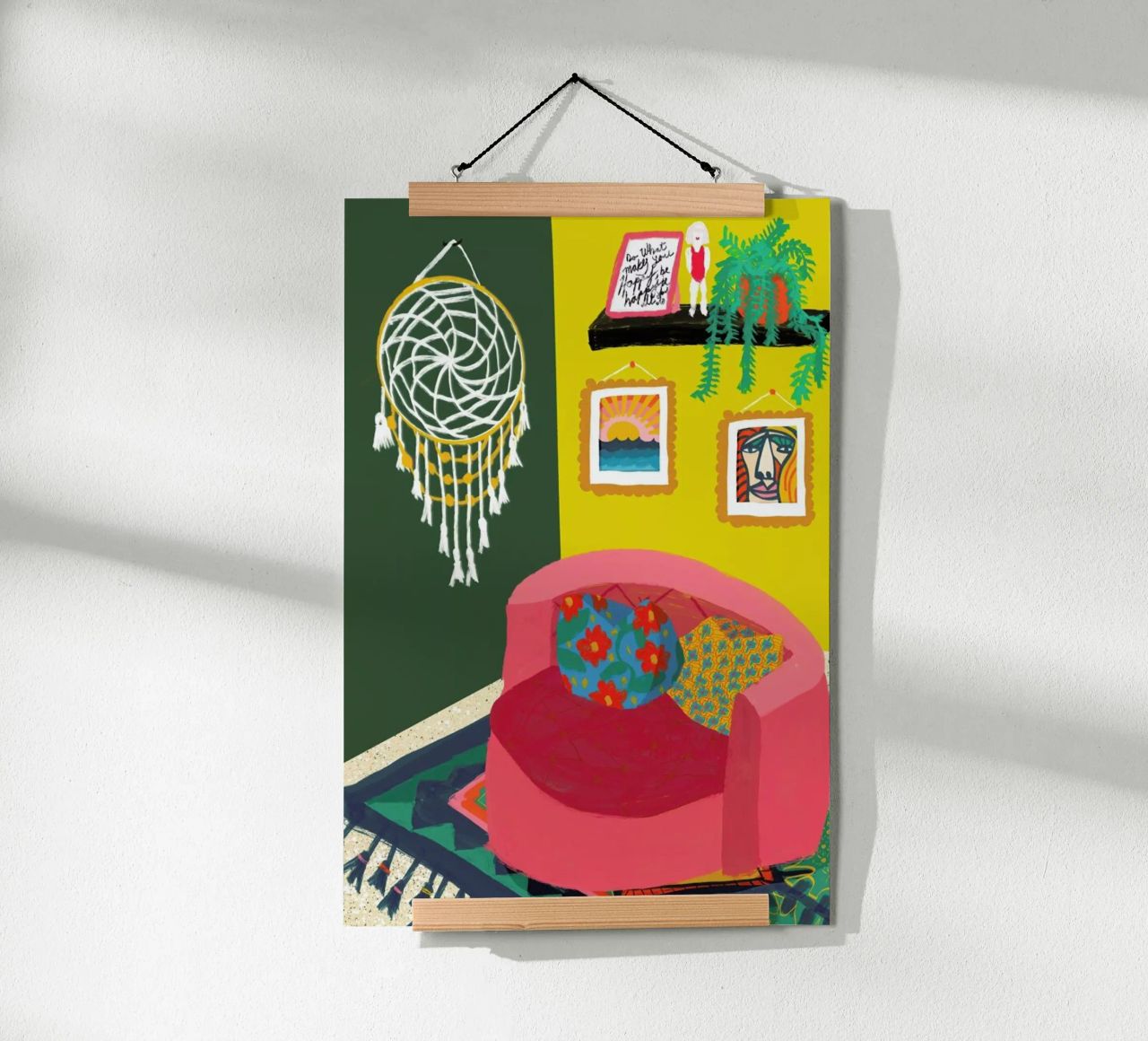 Mid Afternoon Swim Club poster de Maria Kritzas