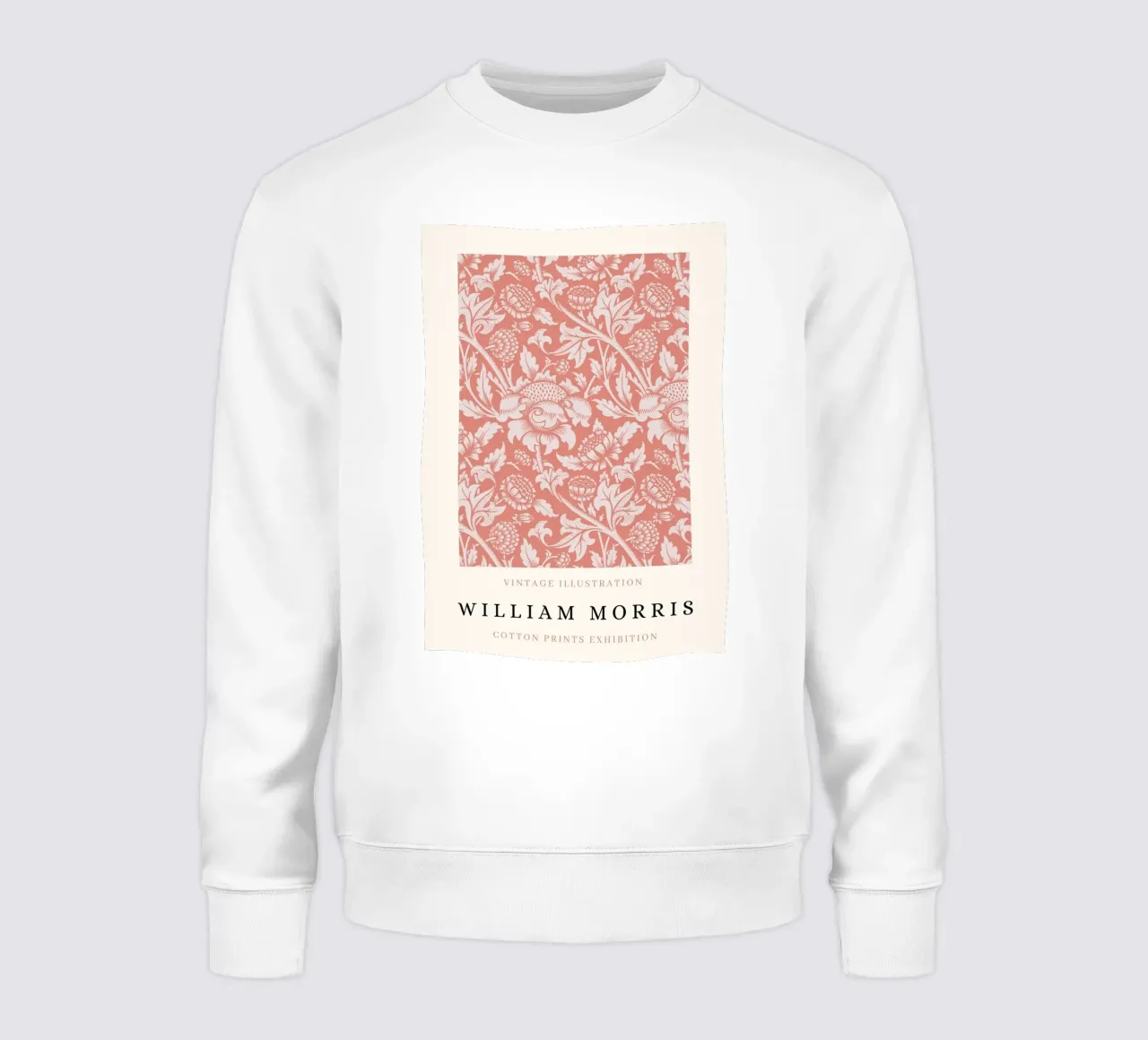 William Morris Chrysanthemum - Manifesto d'esposizione d'epoca felpa da NorwesClub