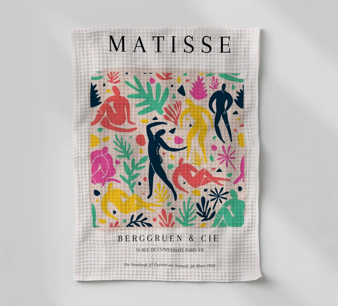 Matisse Papiers Découpés Figure astratte Poster d'epoca canovaccio da cucina da NorwesClub