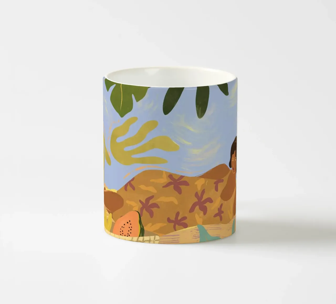 Me Time ceramic mug by Arty Guava