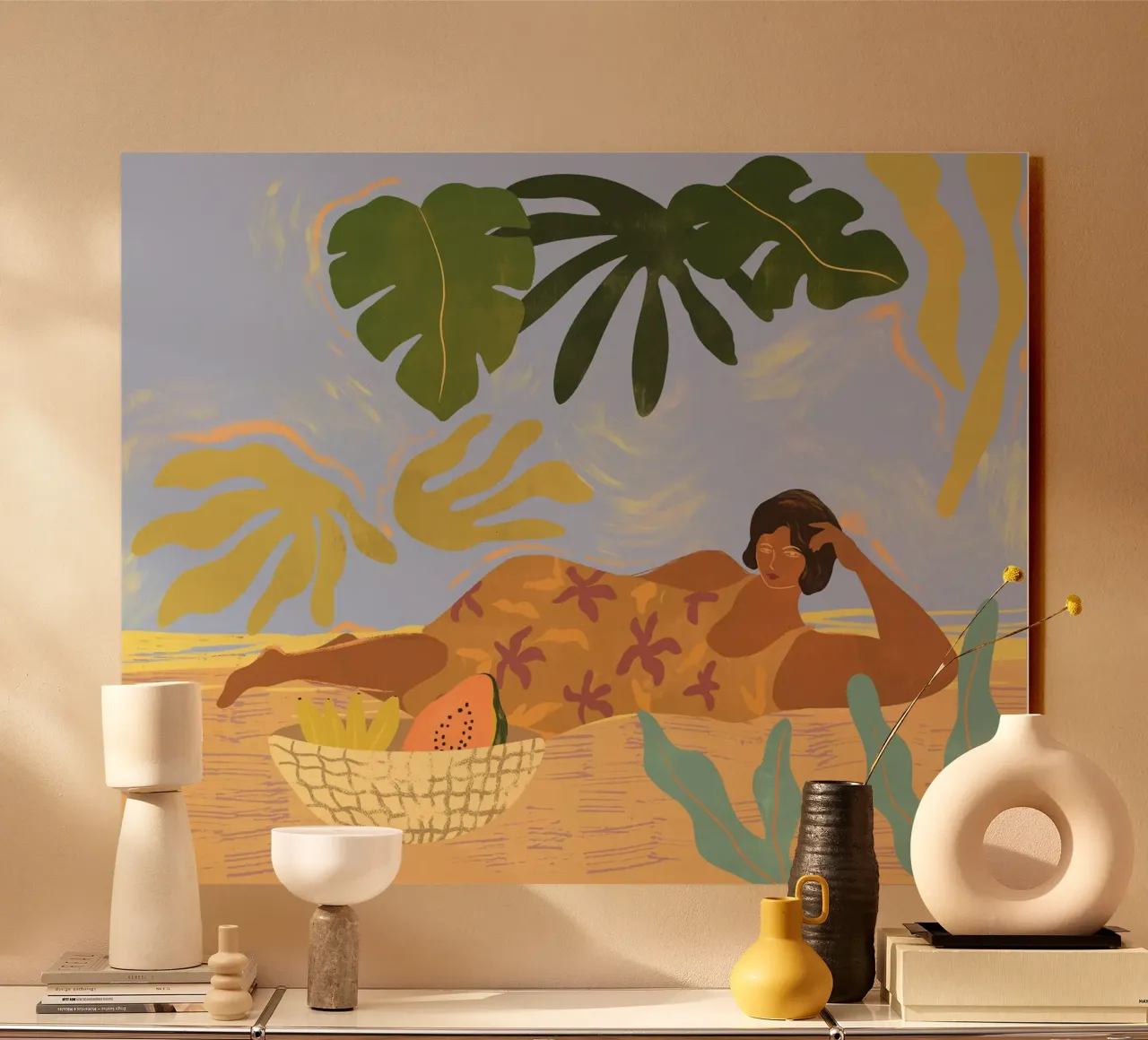 Me Time acrylic glass by Arty Guava