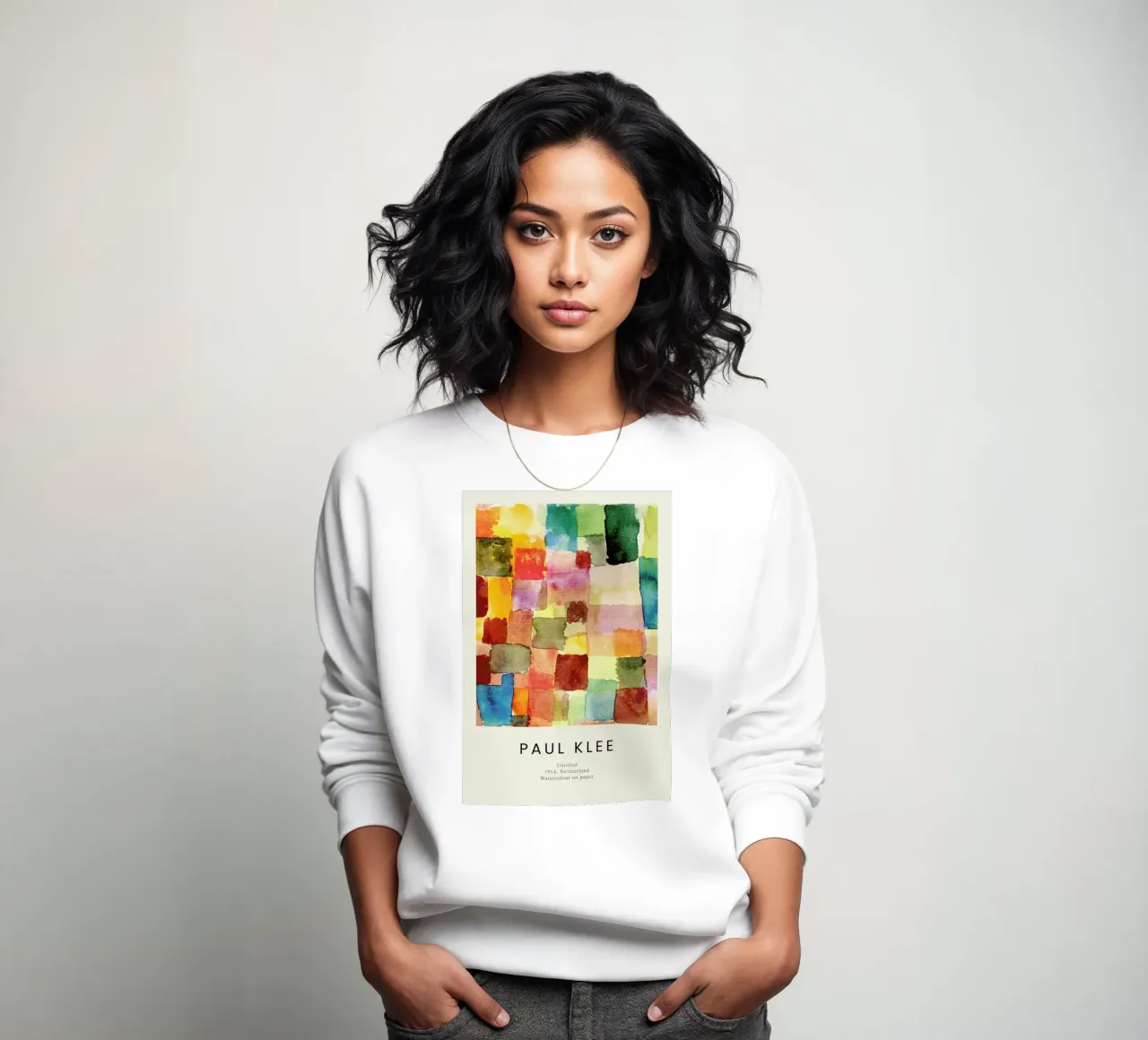Klee - Untitled, 1914 Sweatshirt von Vintage by JUNIQE