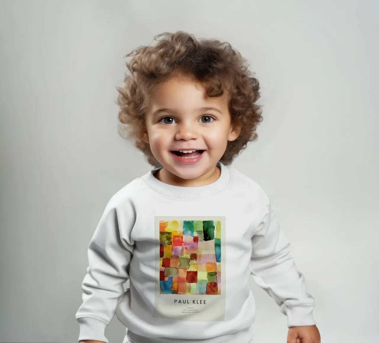 Klee - Untitled, 1914 baby sweatshirt van Vintage by JUNIQE