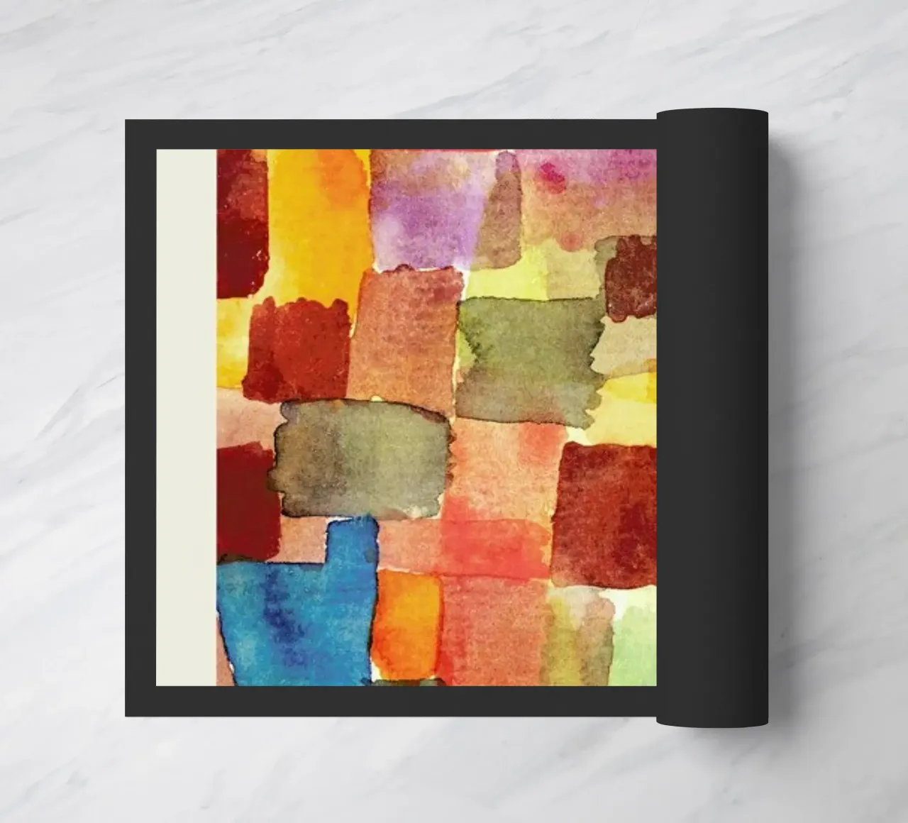 Klee - Untitled, 1914 felpudo de Vintage by JUNIQE