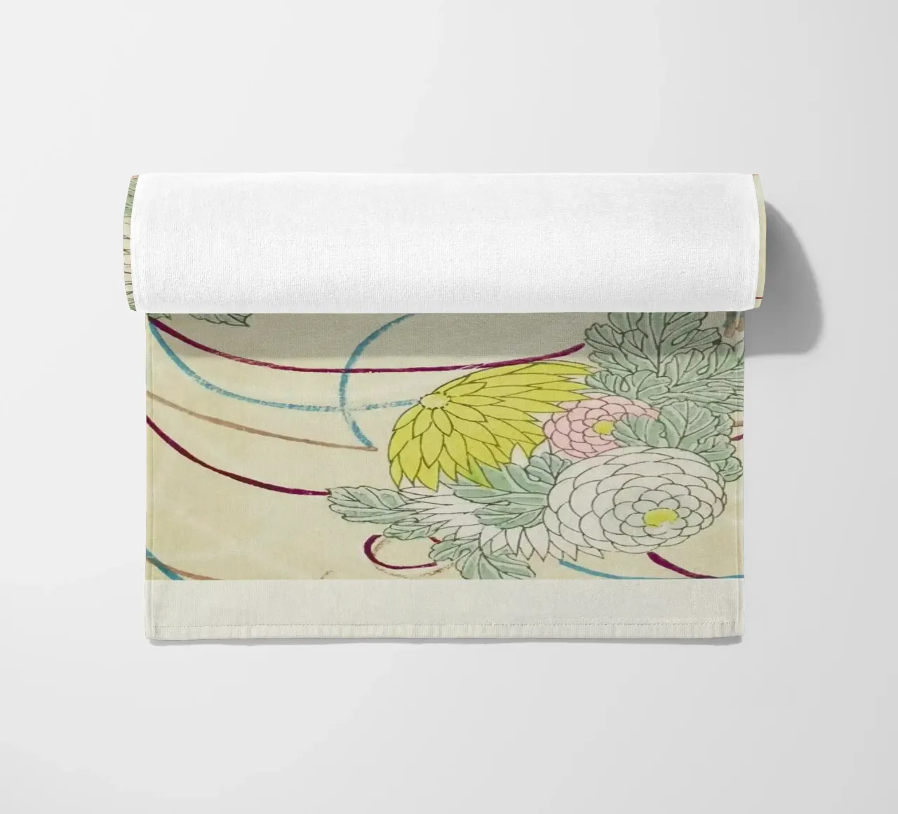 Shin-Bijutsukai - Floral Lines telo mare da Vintage by JUNIQE