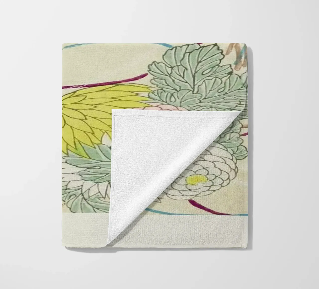 Shin-Bijutsukai - Floral Lines telo mare da Vintage by JUNIQE