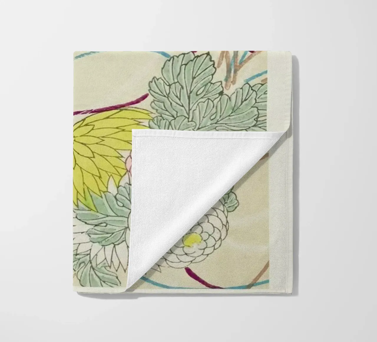 Shin-Bijutsukai - Floral Lines telo mare da Vintage by JUNIQE