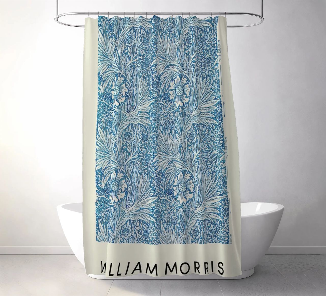 William Morris - Marigold rideau de douche de Vintage by JUNIQE