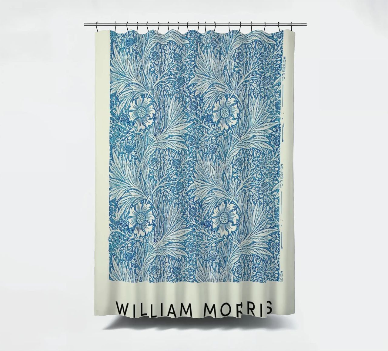 William Morris - Marigold rideau de douche de Vintage by JUNIQE