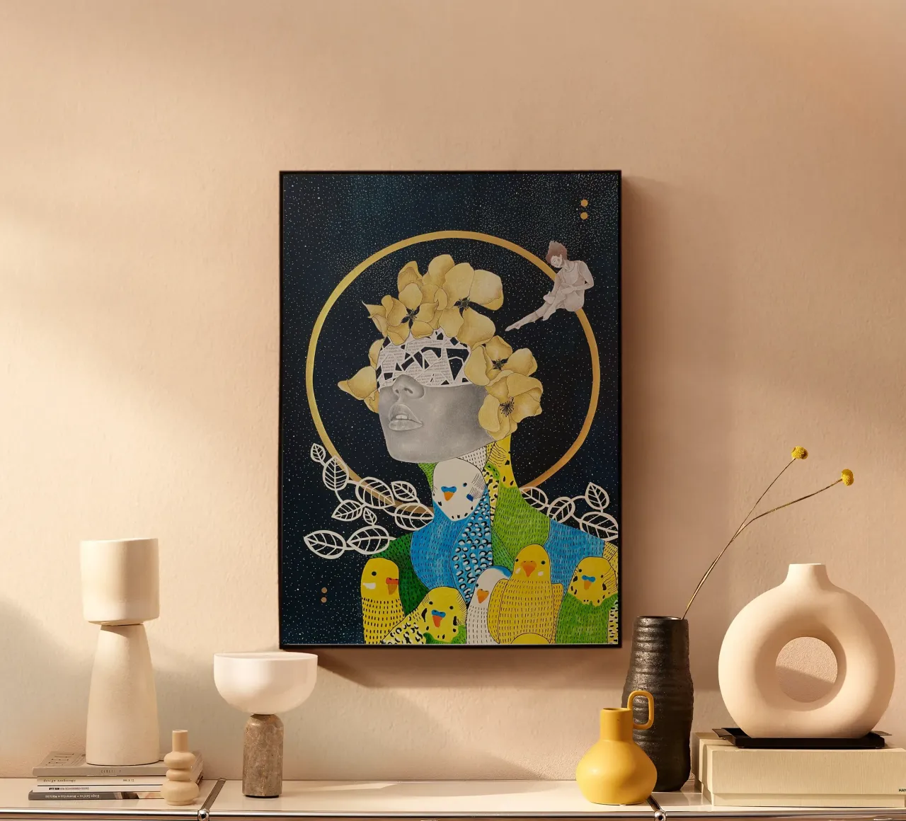 In Between Space acrylic glass by Helen Patterson Art