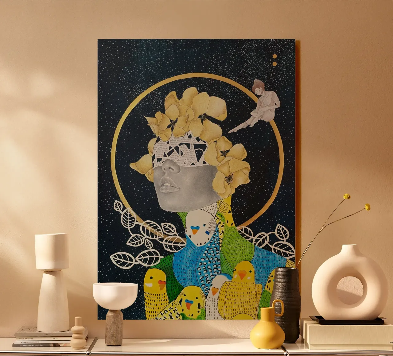 In Between Space acrylic glass by Helen Patterson Art