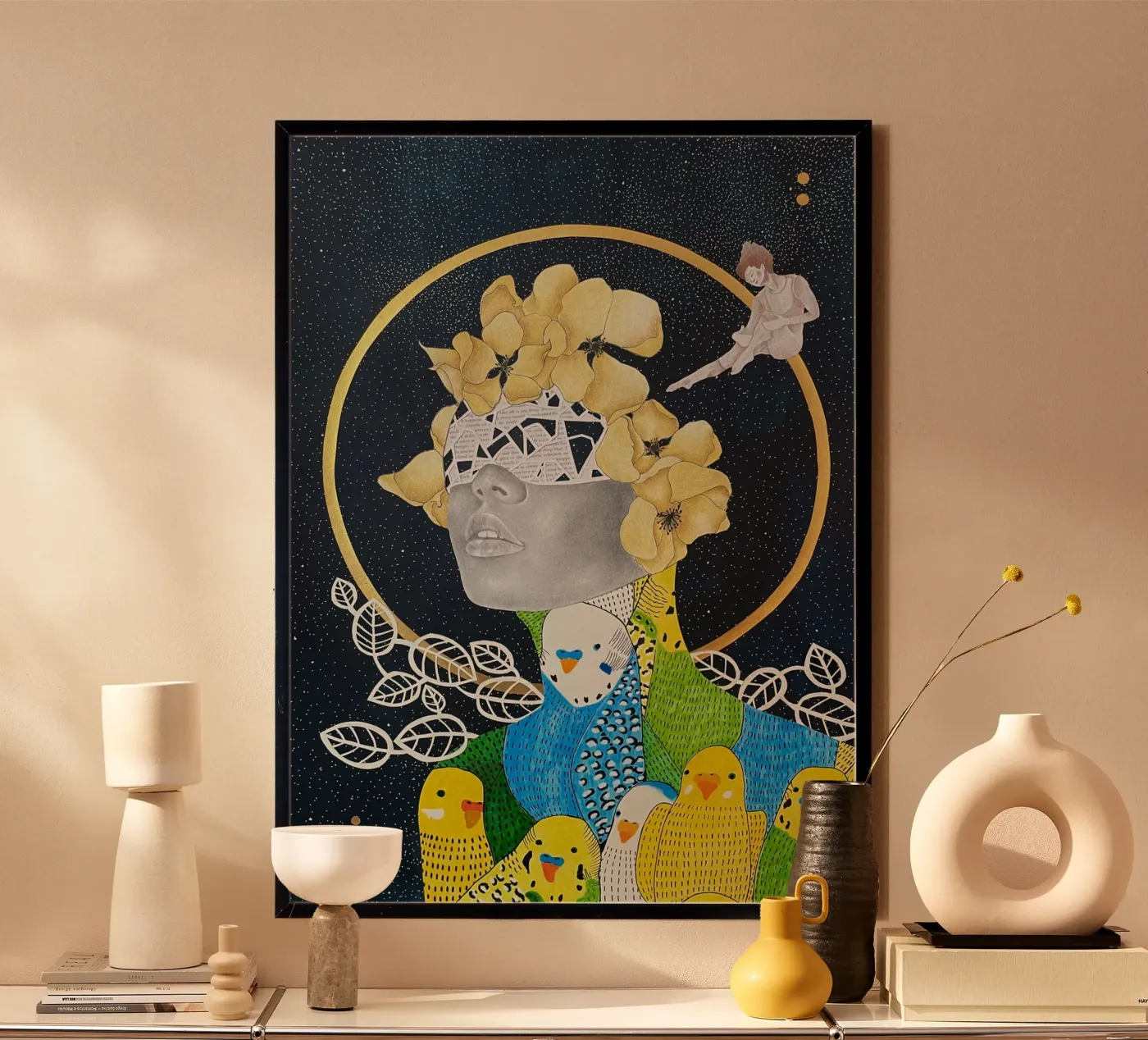 In Between Space poster by Helen Patterson Art