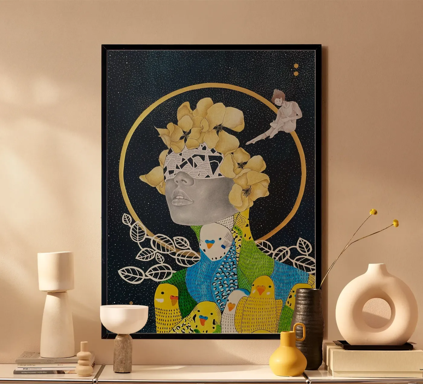 In Between Space poster de Helen Patterson Art