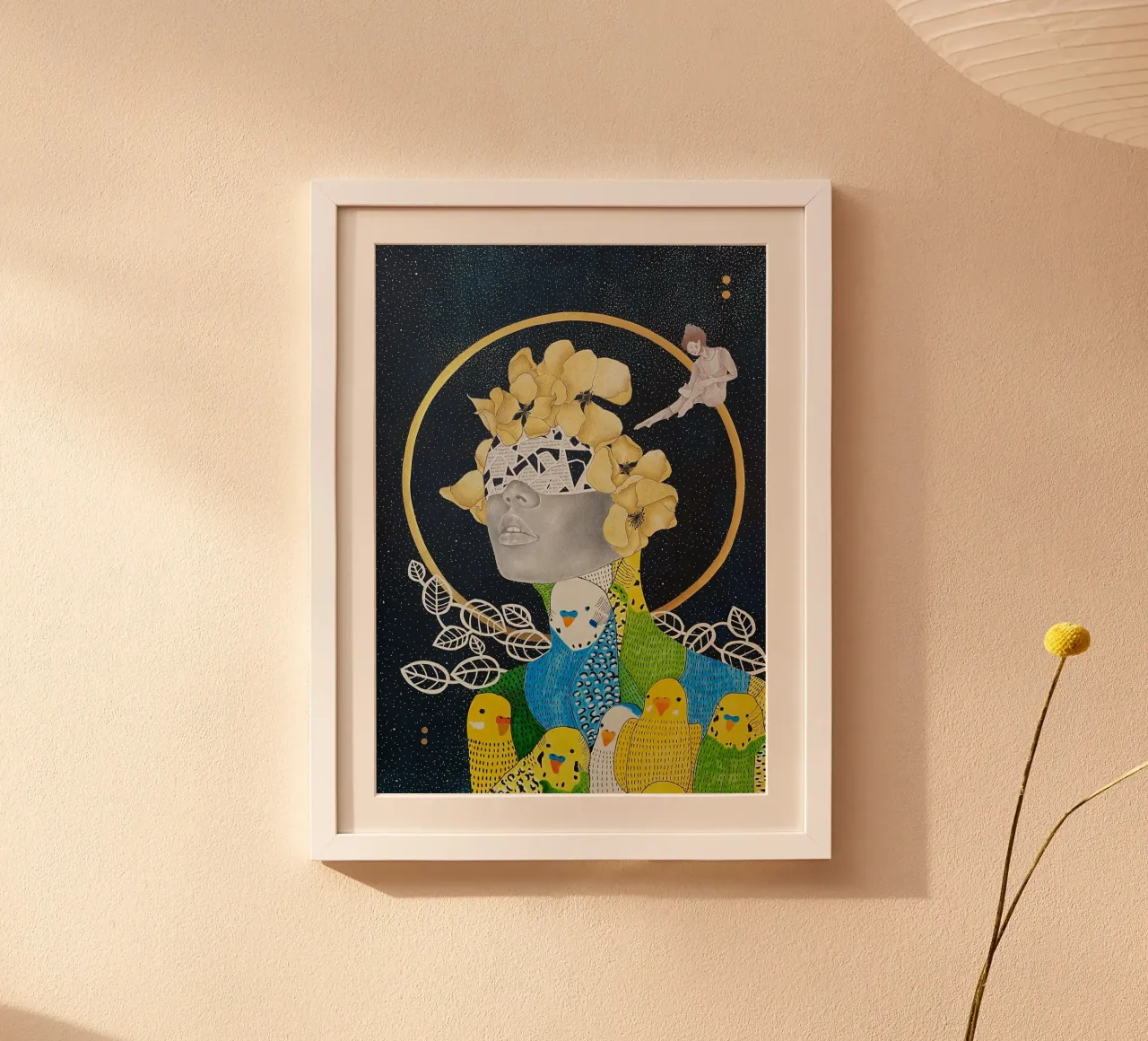 In Between Space poster van Helen Patterson Art