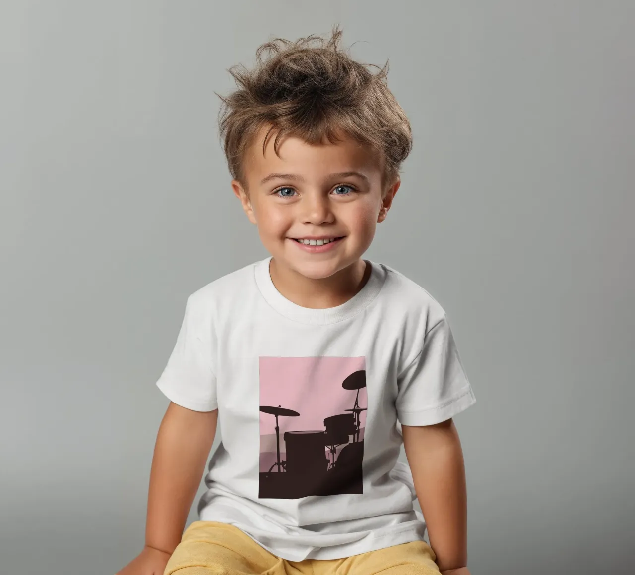 Batteria t-shirt bambini da MUSIC EDITION