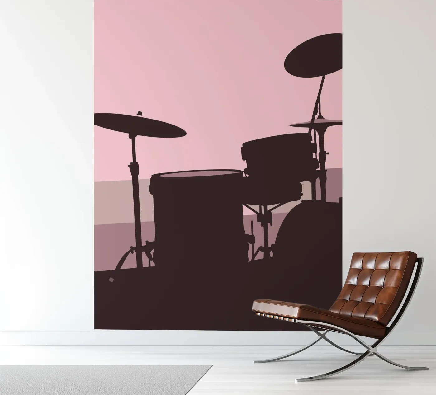 Drumstel fotobehang van MUSIC EDITION