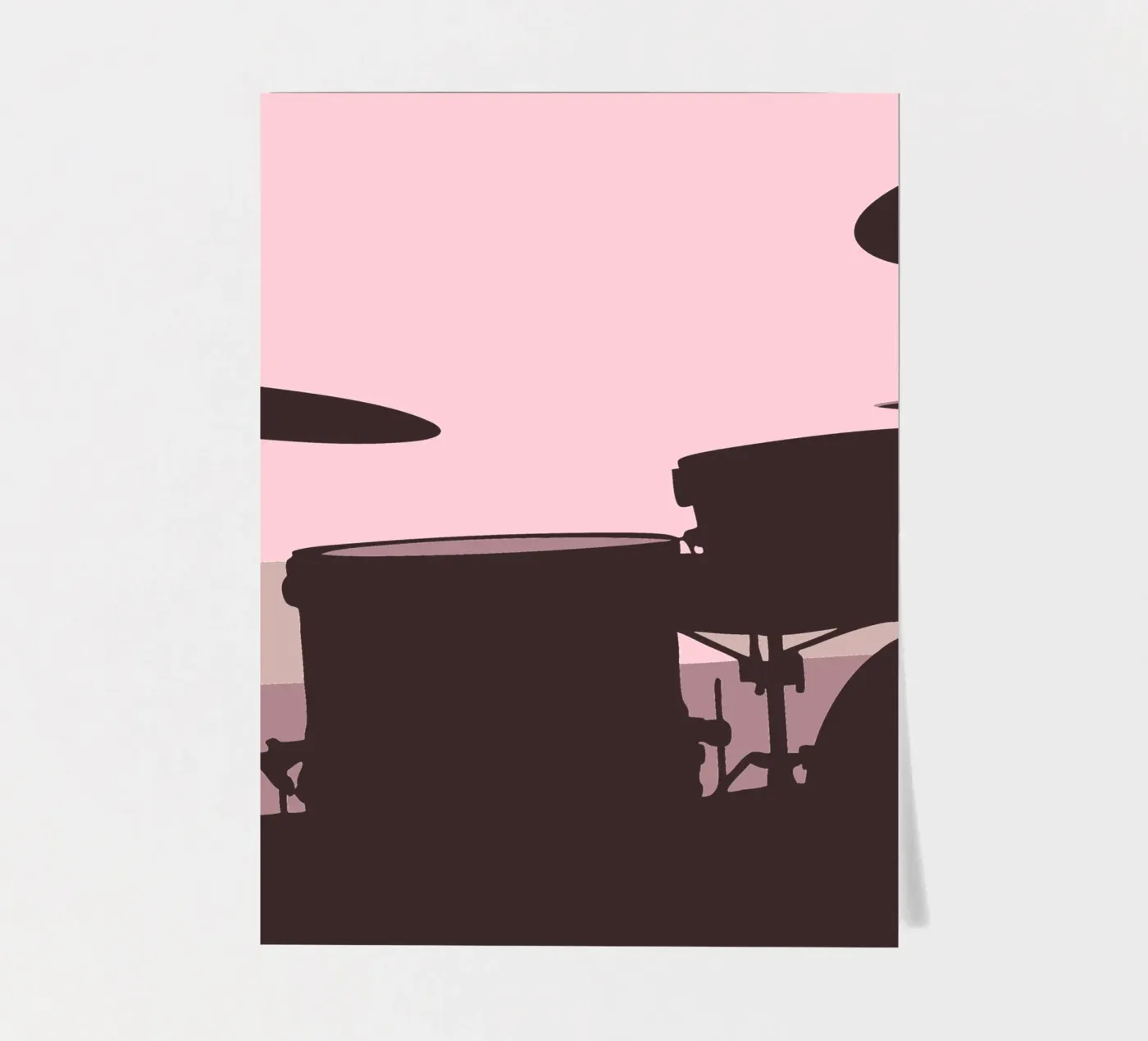 Drum Set Stickerbogen von MUSIC EDITION