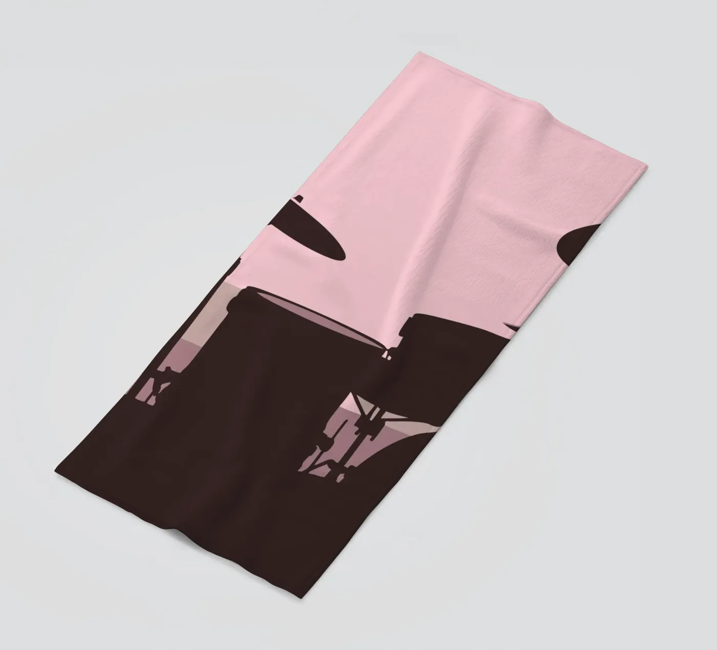 Drumstel strandhanddoek van MUSIC EDITION