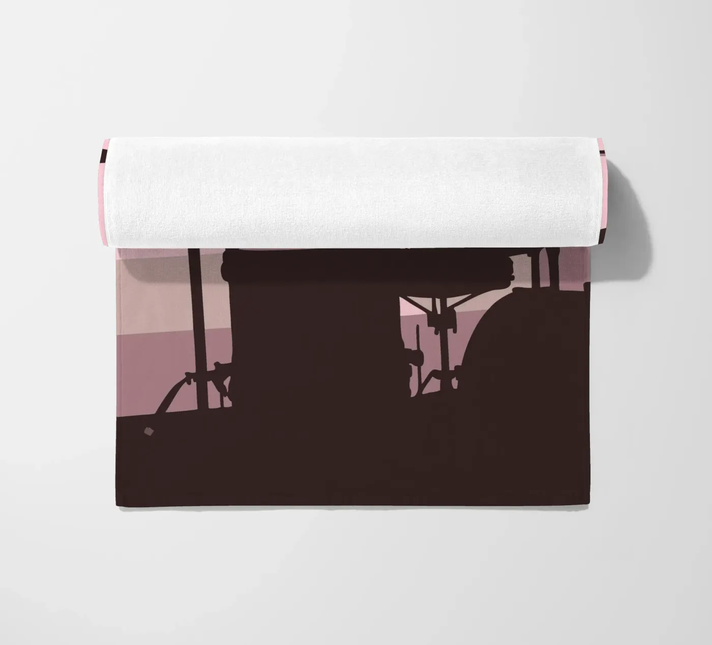 Drumstel strandhanddoek van MUSIC EDITION