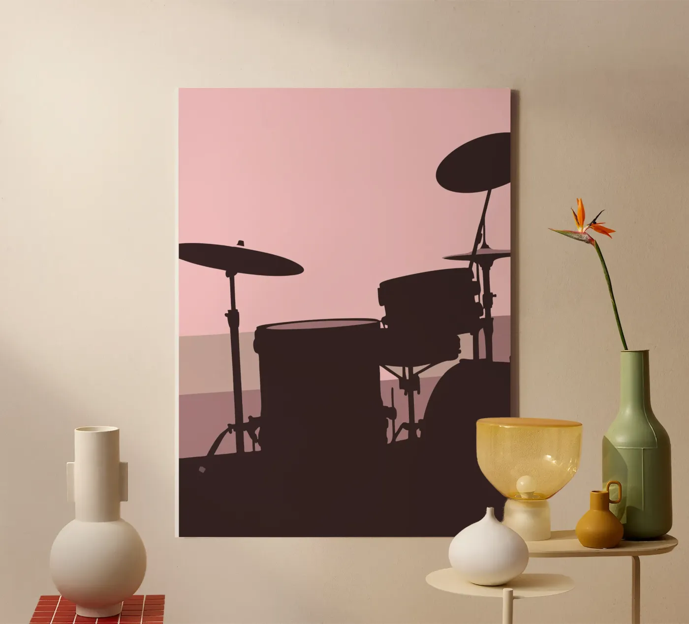 Drumstel canvas van MUSIC EDITION