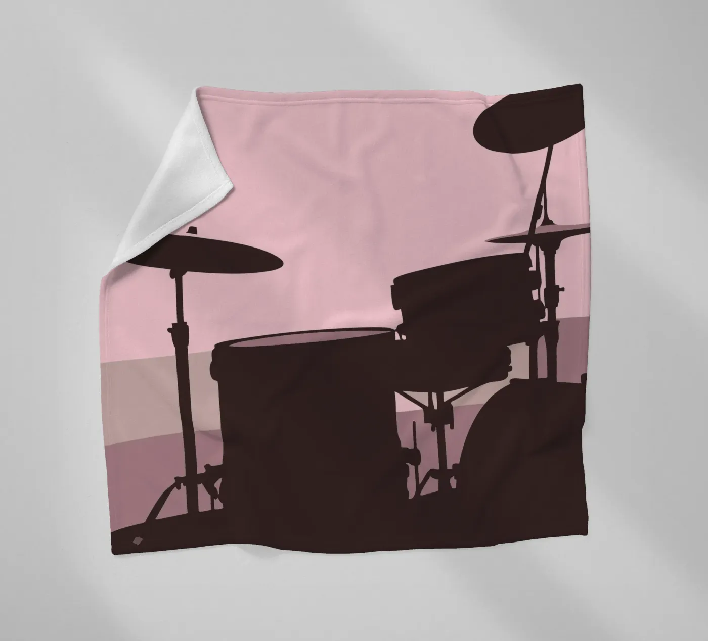 Drum Set fleece blanket by MUSIC EDITION