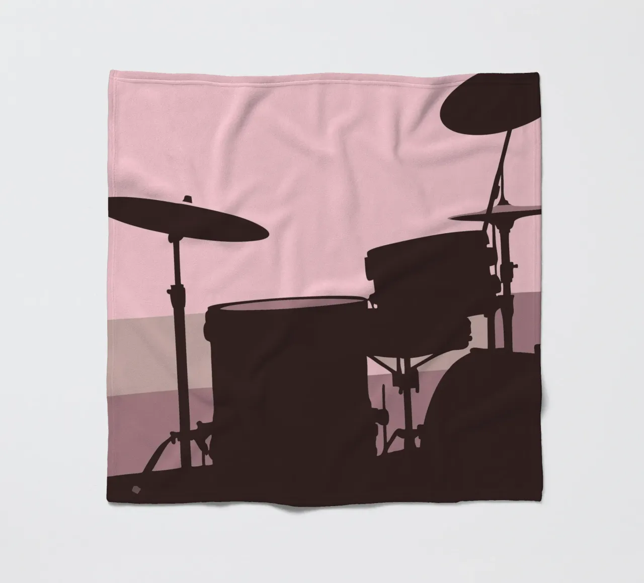 Drum Set Fleecedecke von MUSIC EDITION