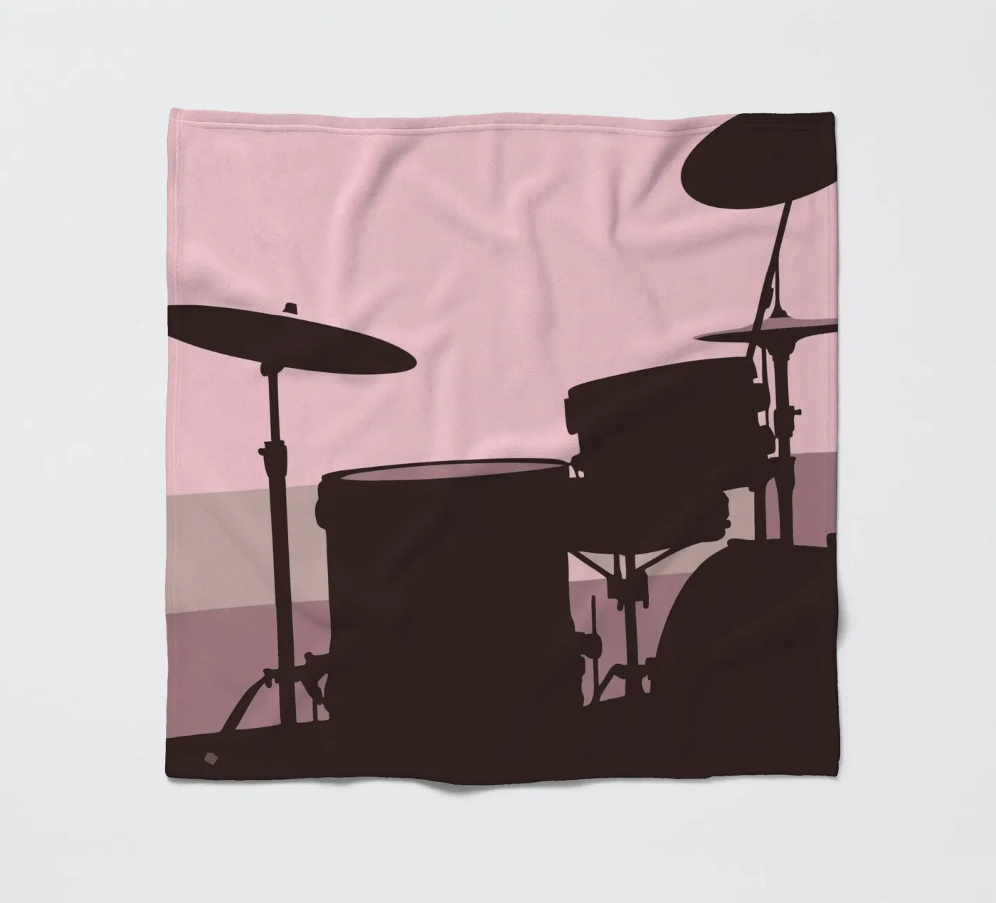Drum Set fleece blanket by MUSIC EDITION