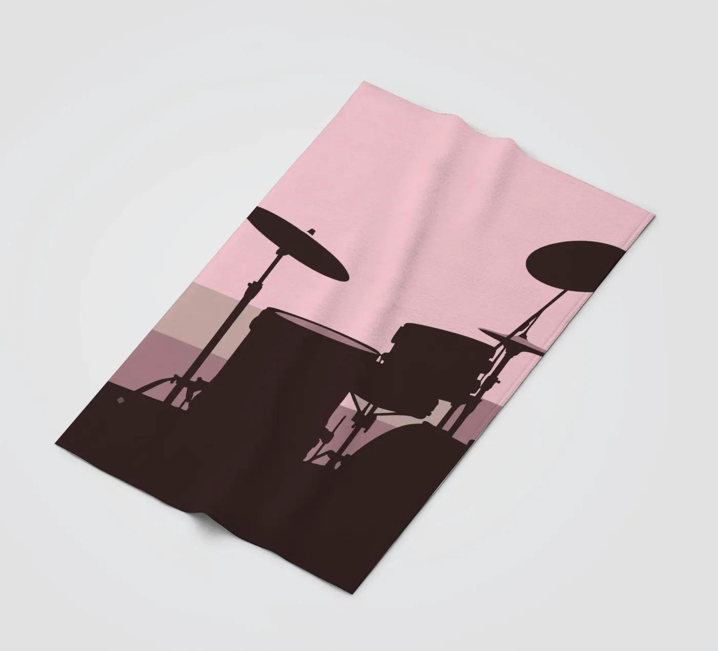 Drum Set Fleecedecke von MUSIC EDITION