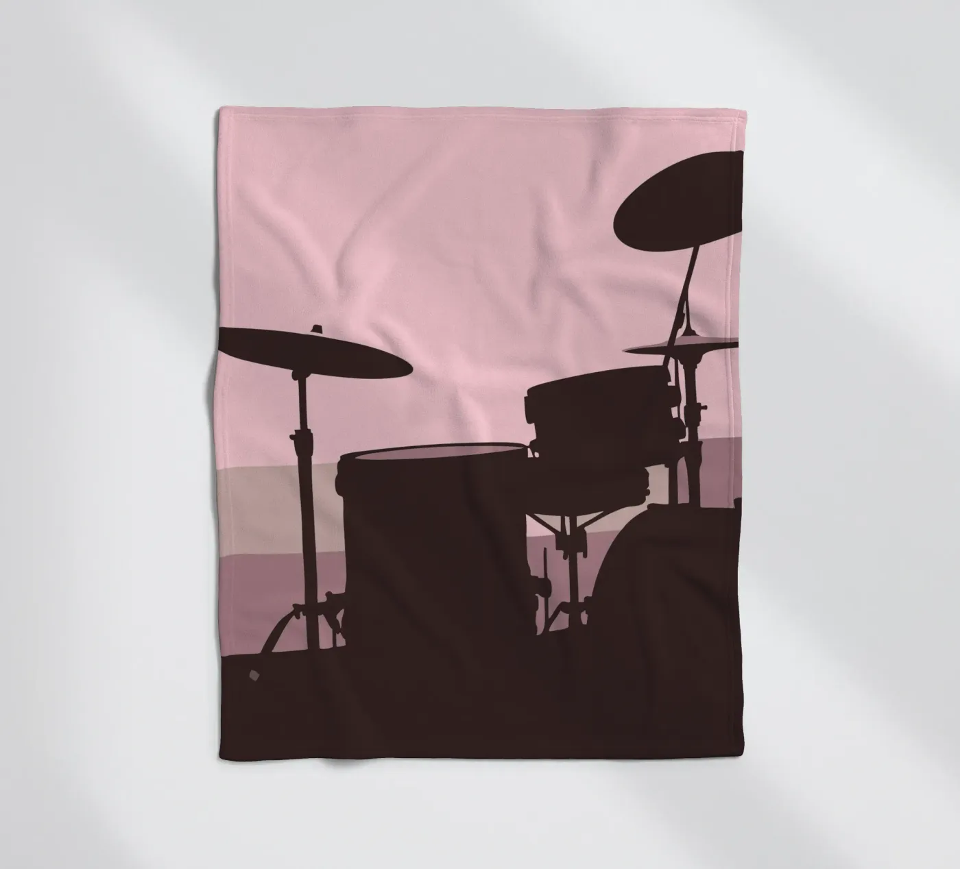 Drum Set Fleecedecke von MUSIC EDITION
