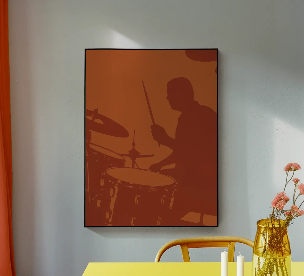 Batterista plexiglass da MUSIC EDITION