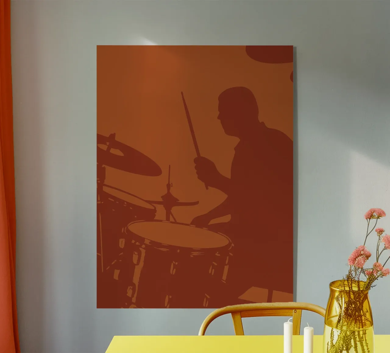 Batterista plexiglass da MUSIC EDITION