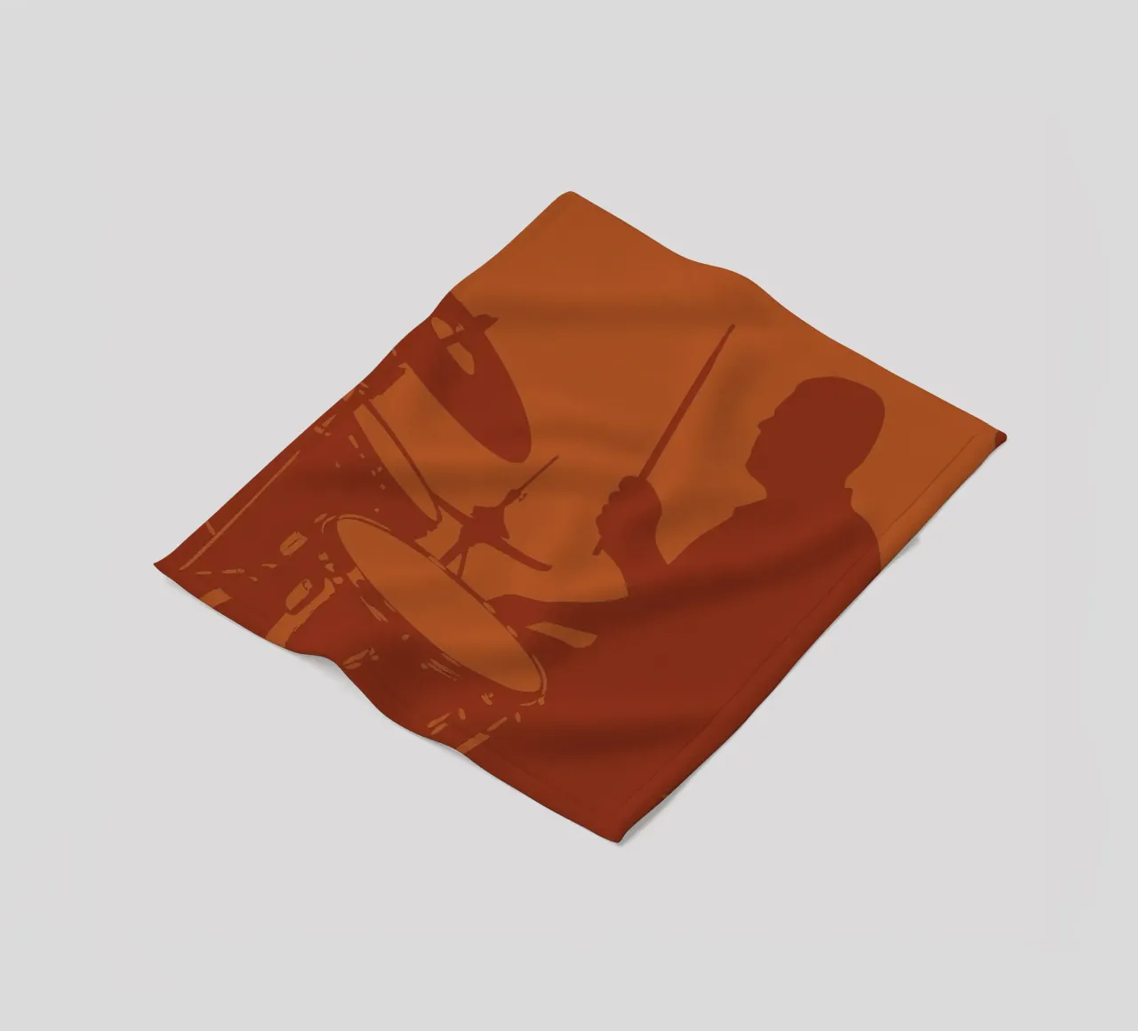 Drummer fleece blanket by MUSIC EDITION