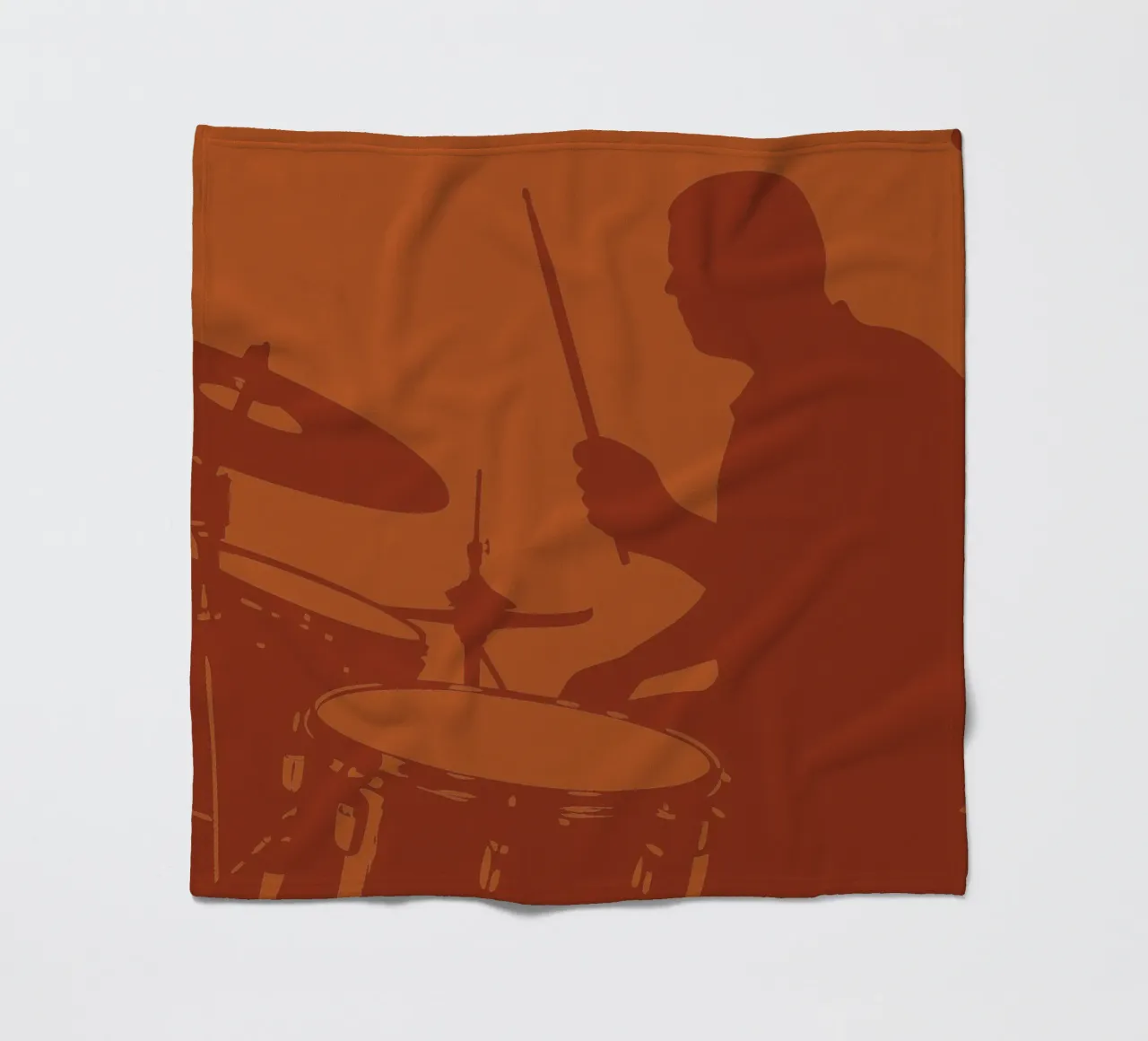 Drummer fleece blanket by MUSIC EDITION