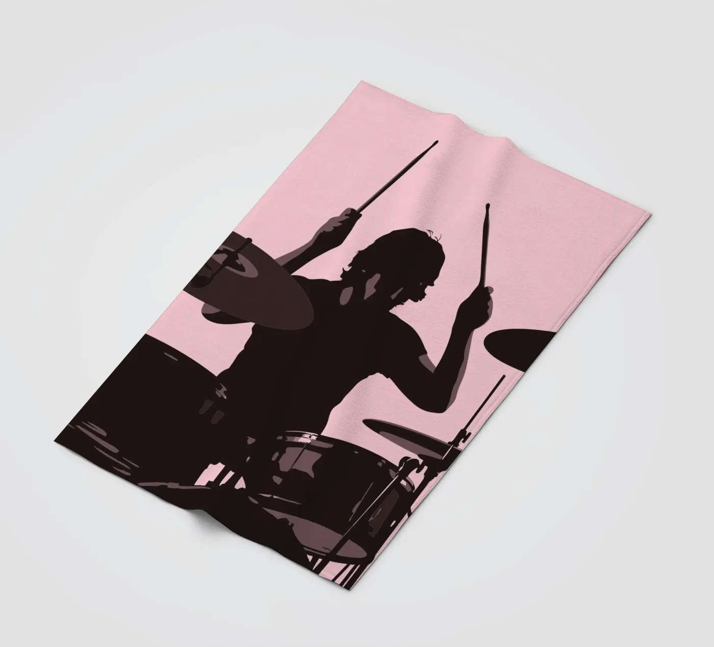 Drummer fleece blanket by MUSIC EDITION