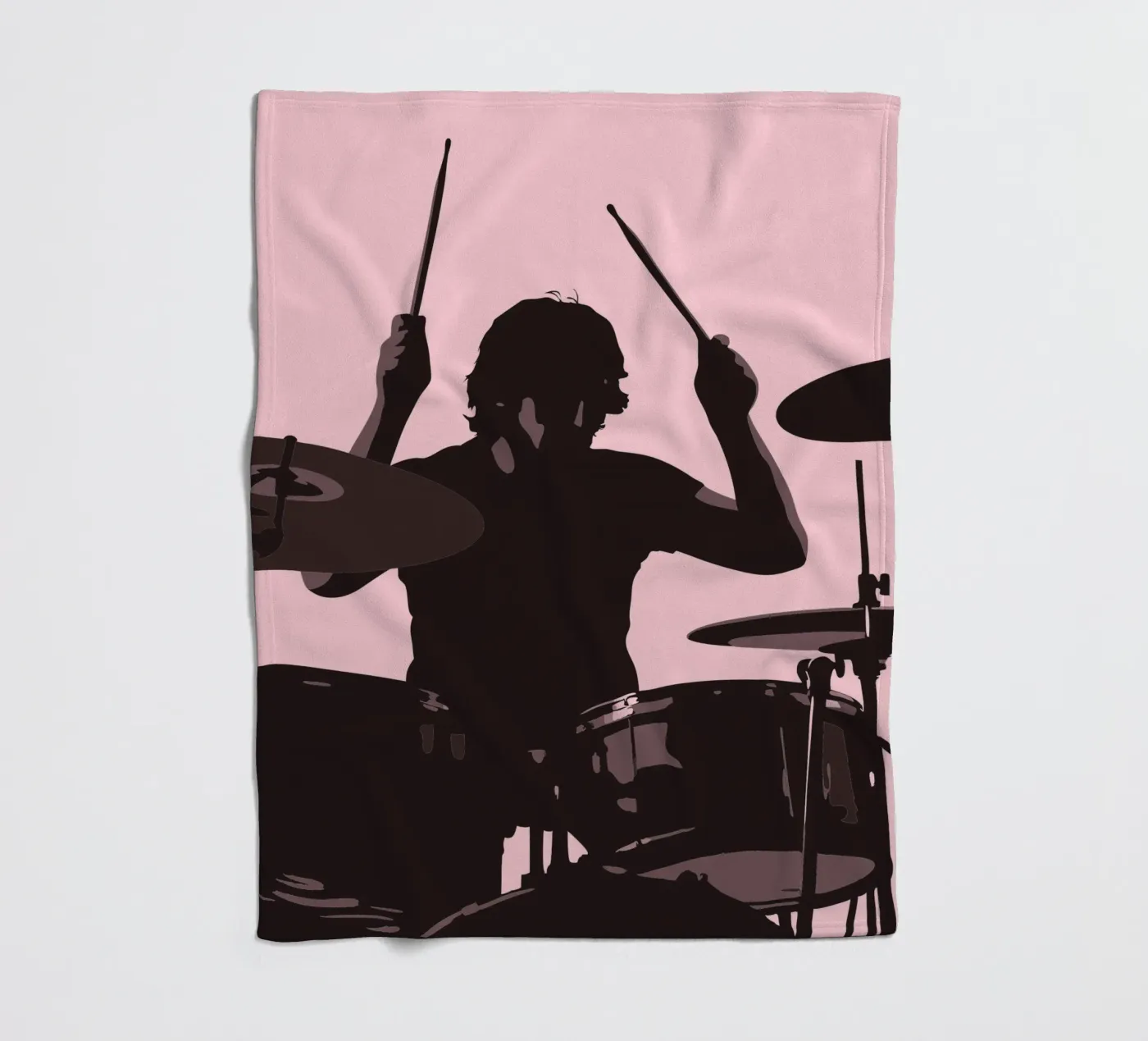 Drummer fleece blanket by MUSIC EDITION