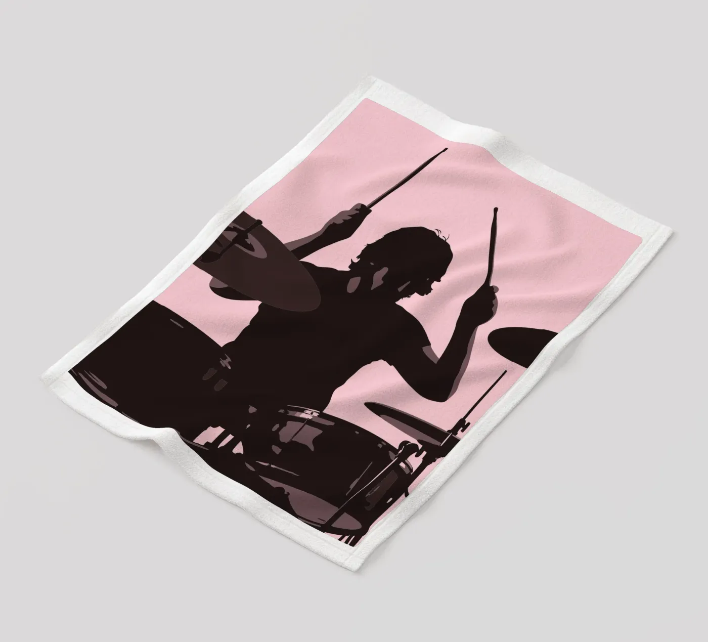 Drummer fleece blanket by MUSIC EDITION