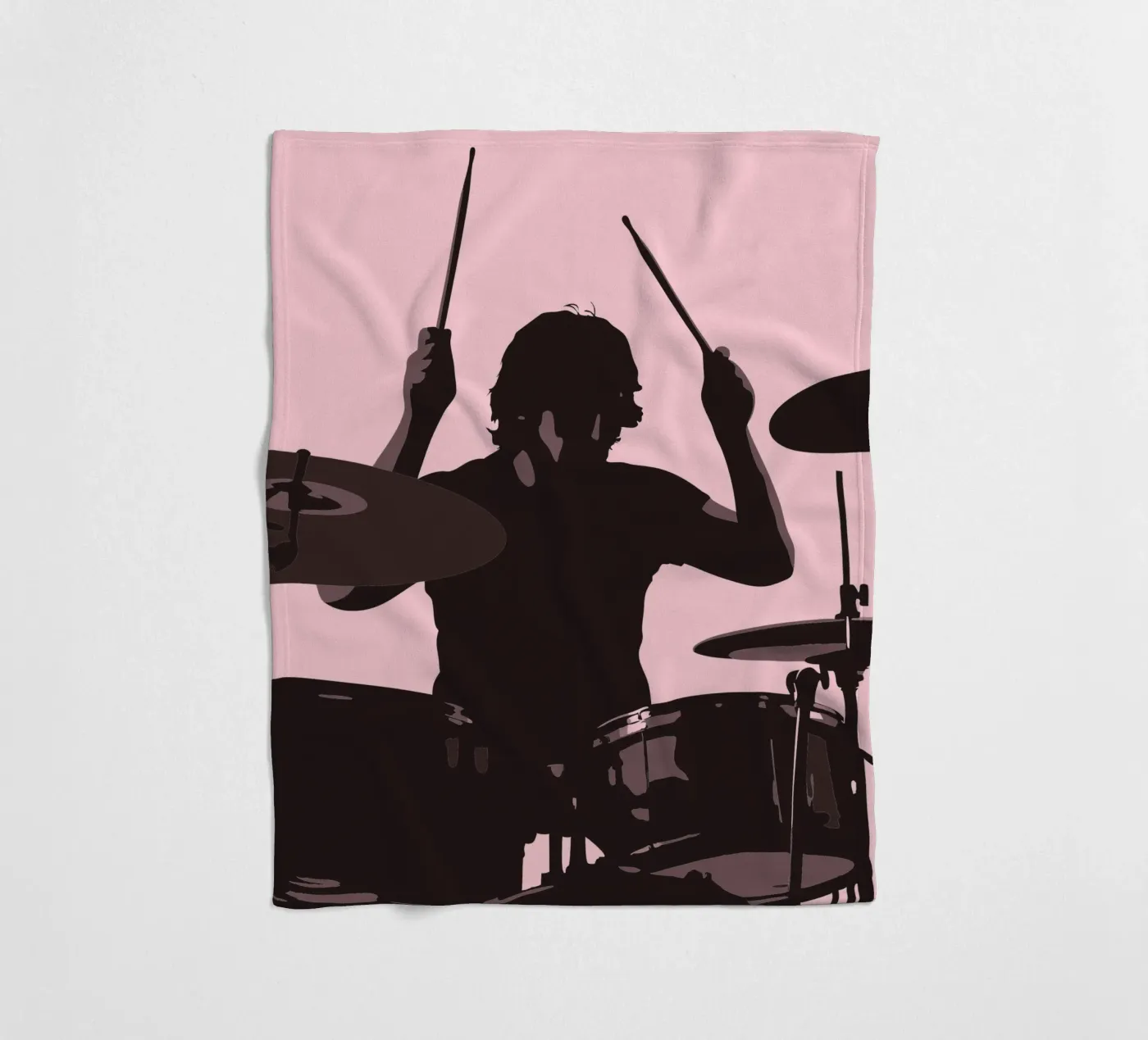 Drummer fleece blanket by MUSIC EDITION