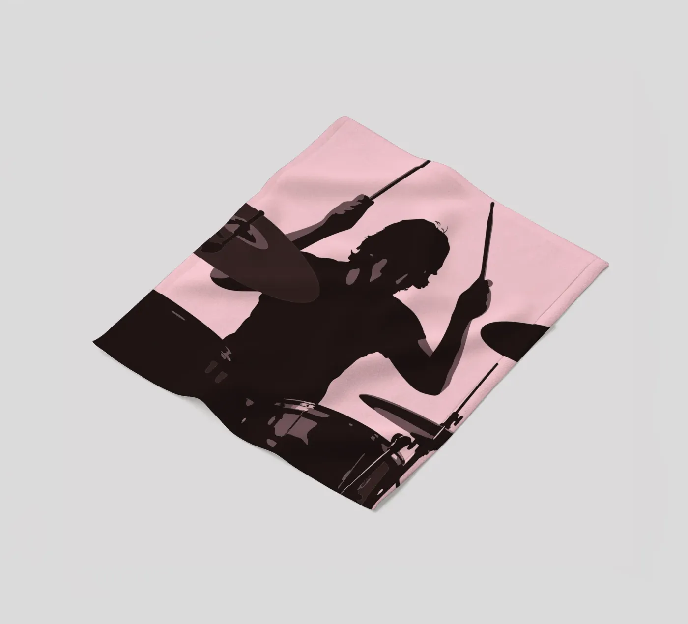 Drummer fleece blanket by MUSIC EDITION