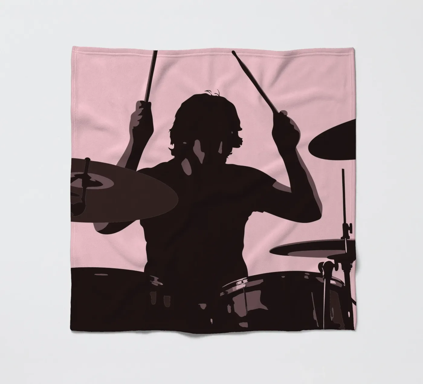 Drummer fleece blanket by MUSIC EDITION