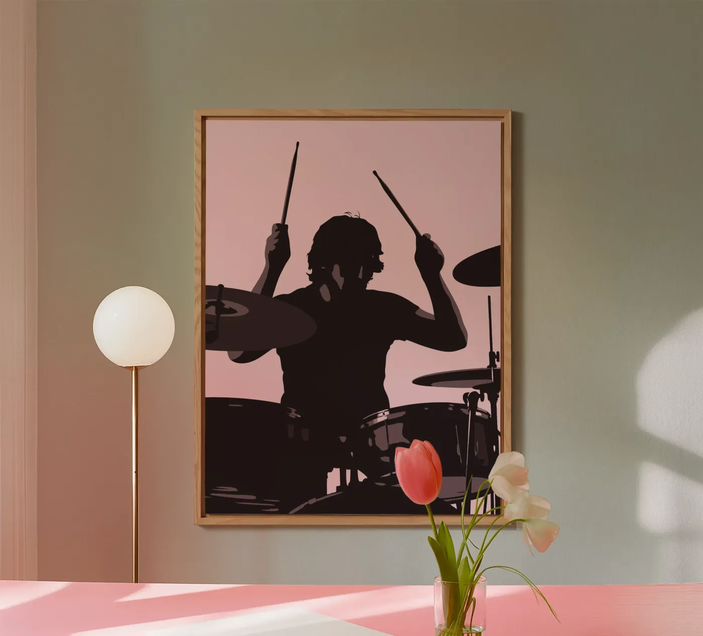 Drummer forex plate by MUSIC EDITION