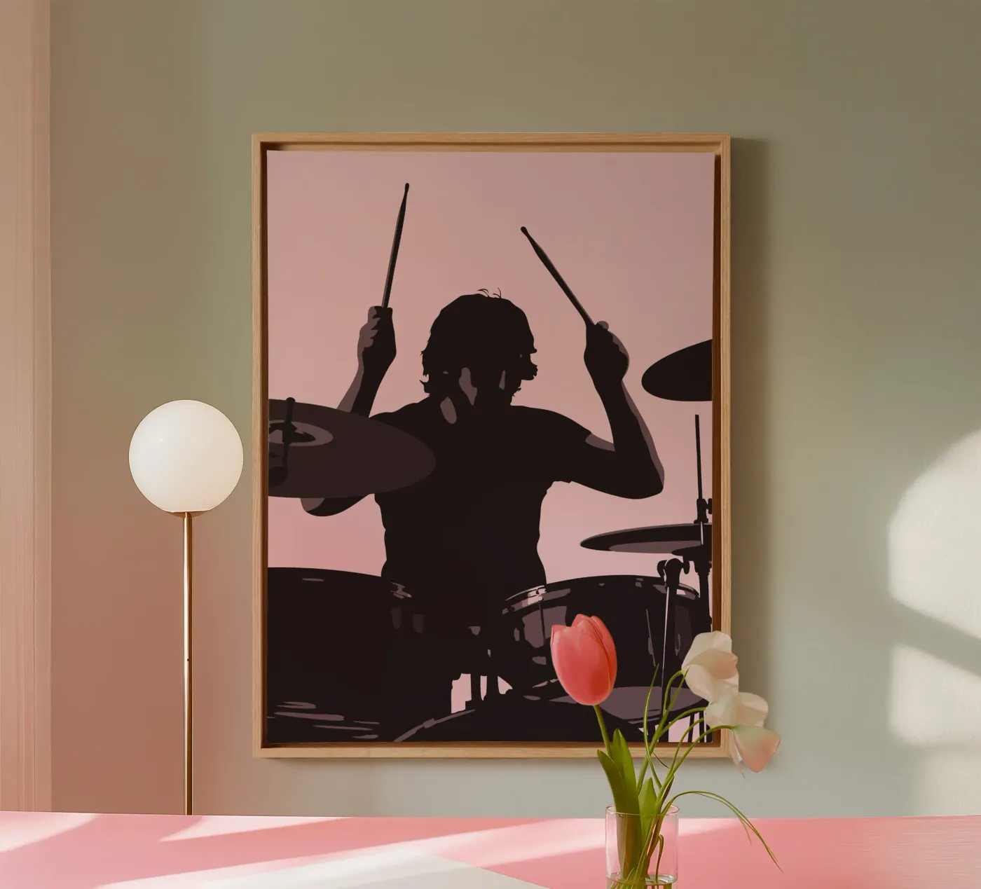 Batterista tela da MUSIC EDITION