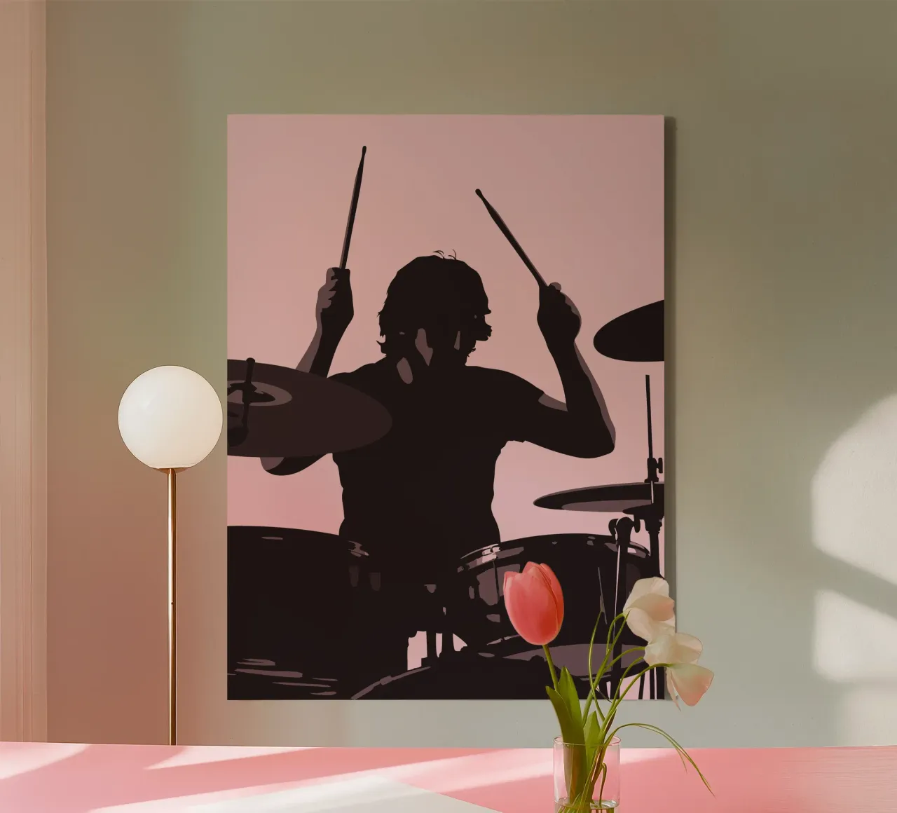 Drummer canvas by MUSIC EDITION