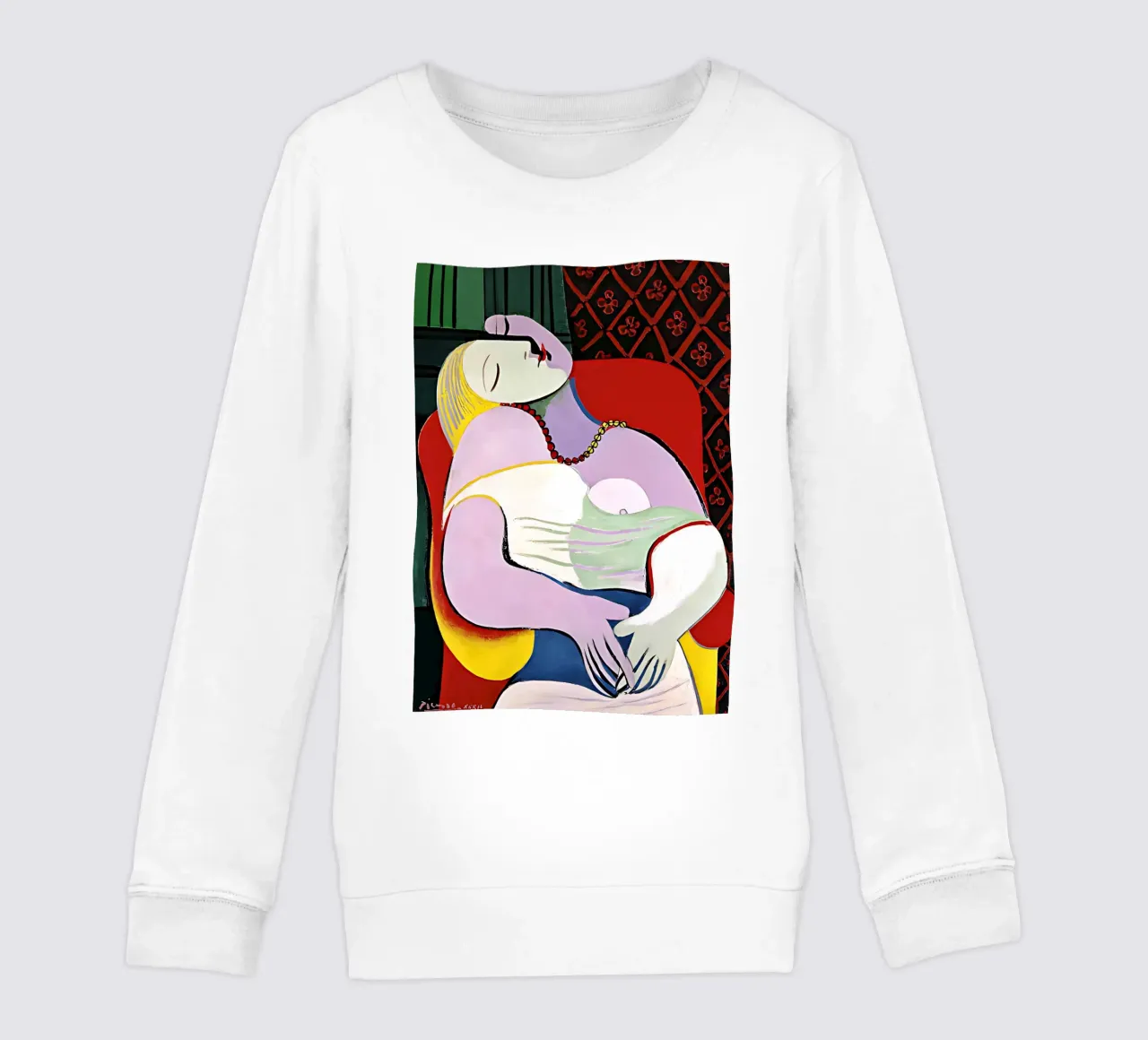 A Woman in Picasso Style felpa bambino da tokovictory