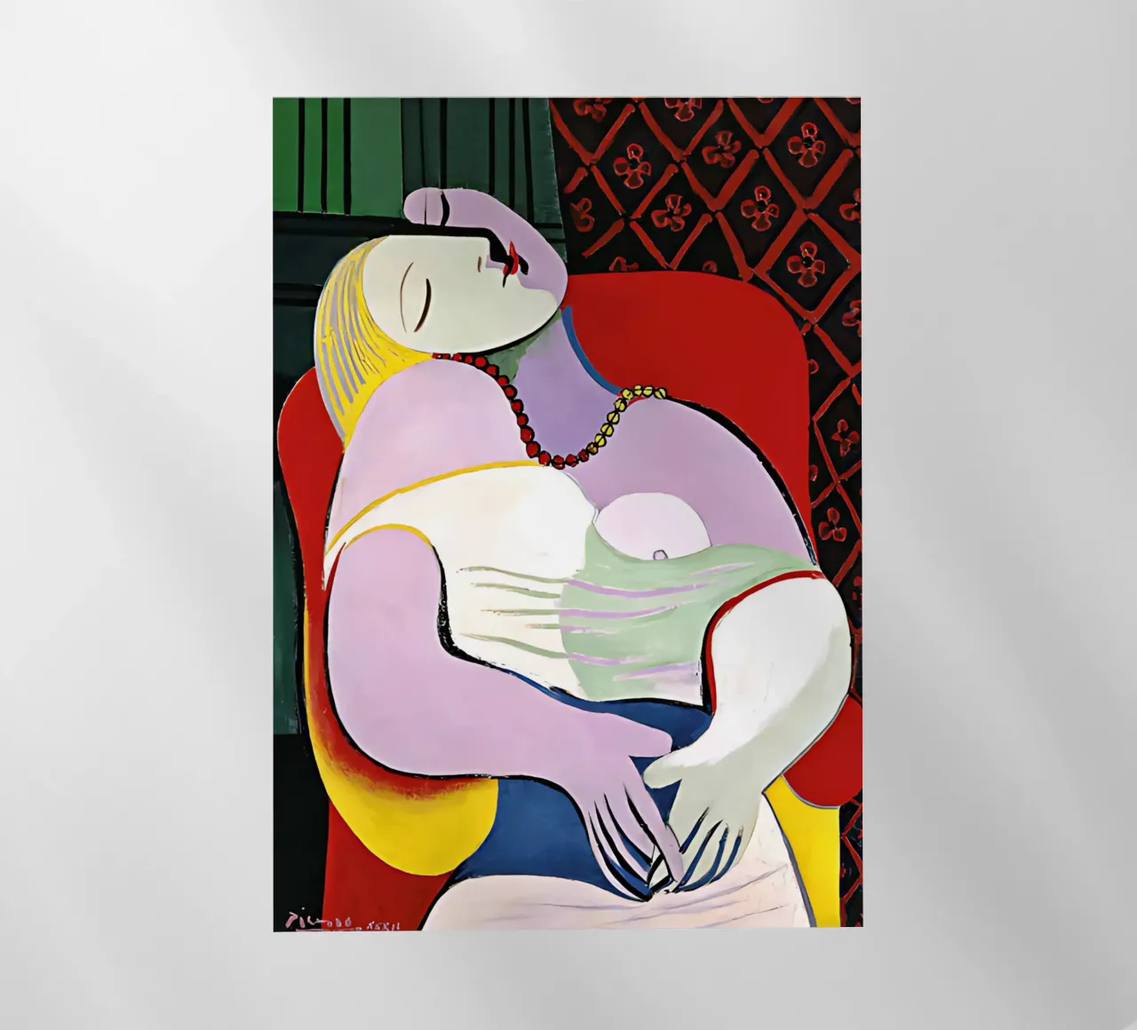 A Woman in Picasso Style pellicola backlit da tokovictory