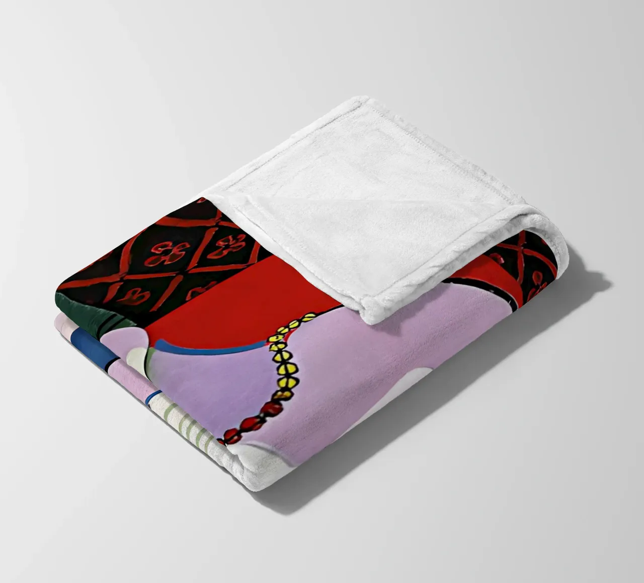 A Woman in Picasso Style coperta in pile da tokovictory