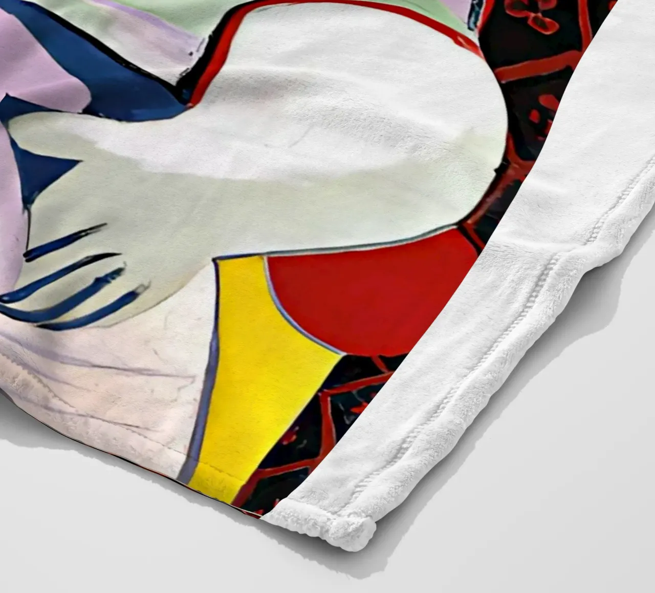 A Woman in Picasso Style coperta in pile da tokovictory