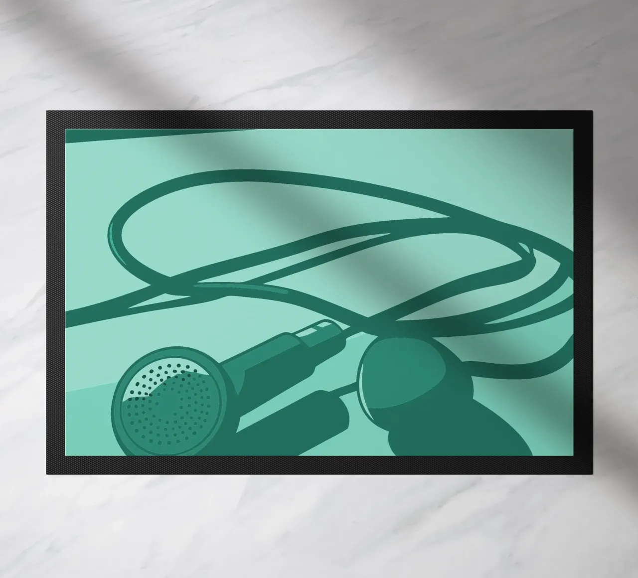 Oortelefoon deurmat van MUSIC EDITION