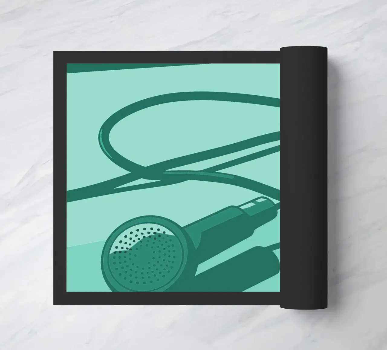 Oortelefoon deurmat van MUSIC EDITION