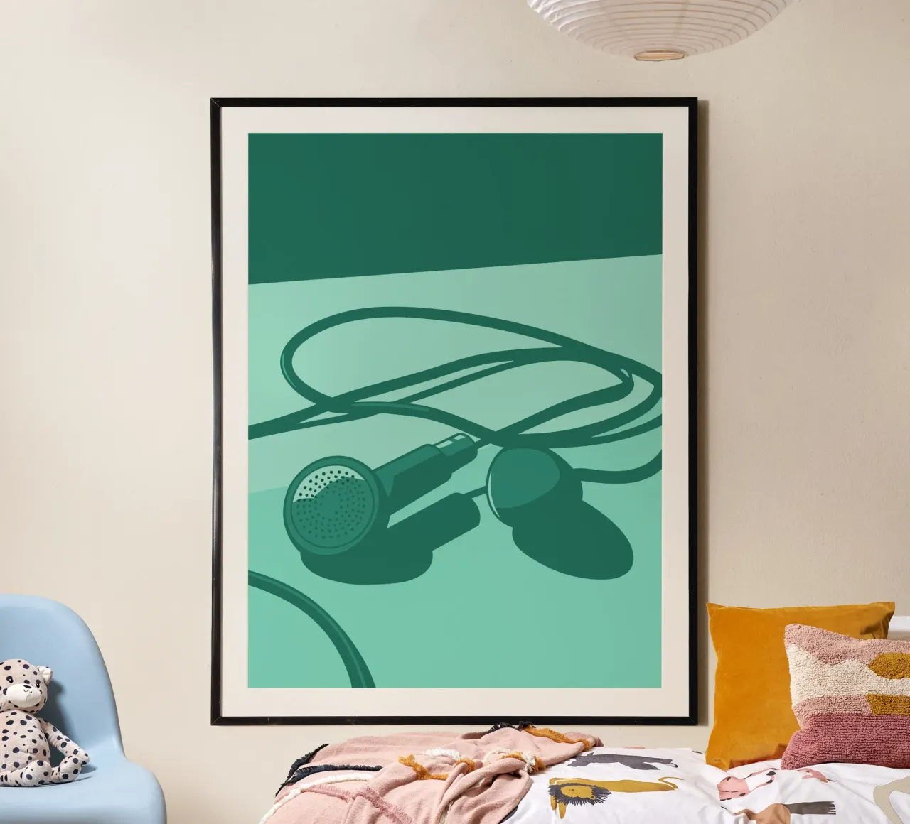 Earphones poster da MUSIC EDITION