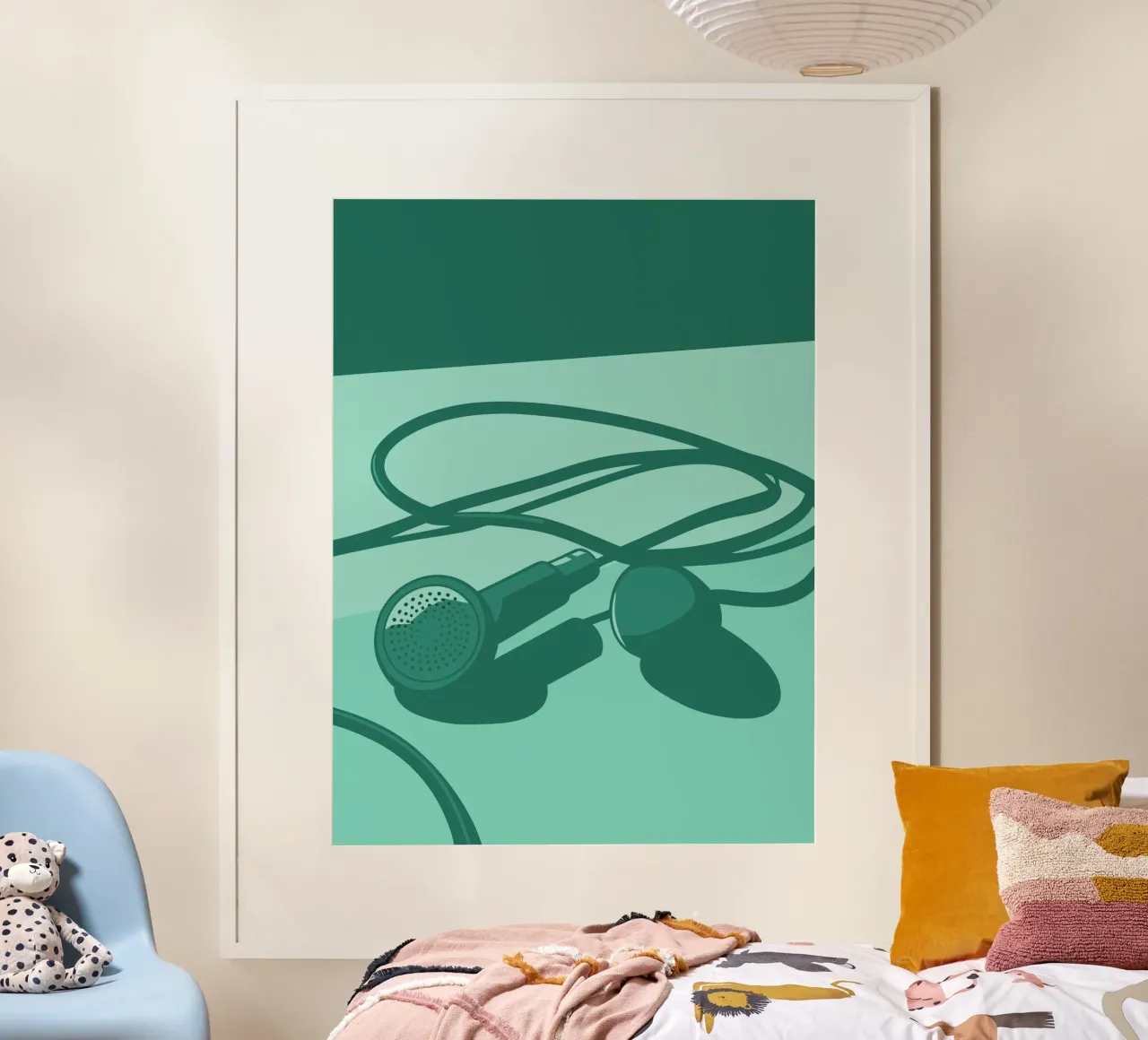 Earphones poster da MUSIC EDITION